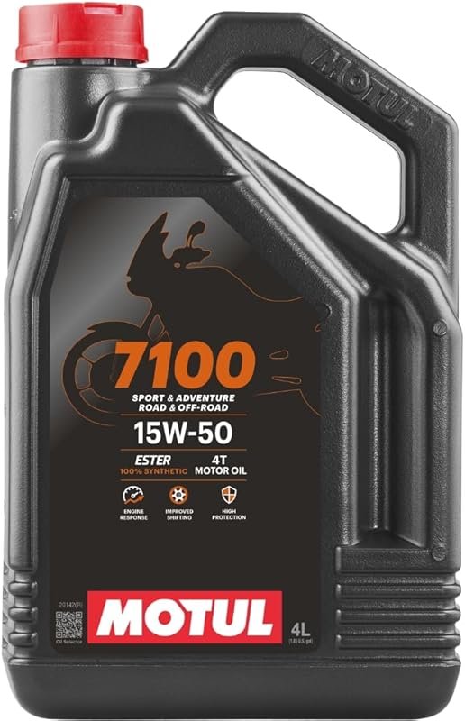 Motul 7100 15W-50 Full Synthetic Motorcycle Engine Oil