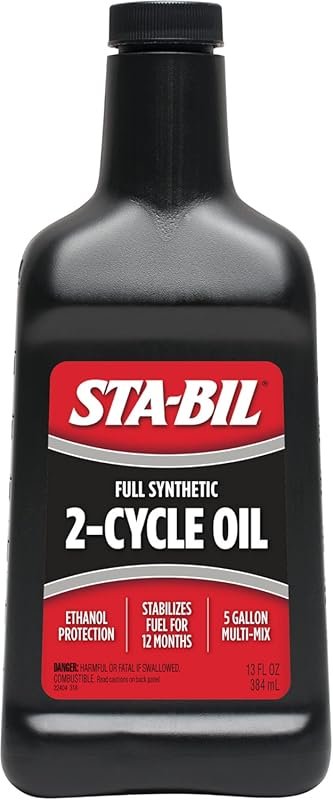 STA-BIL Full Synthetic 2-Cycle Oil with Fuel Stabilizer – 50:1/40:1 Mi