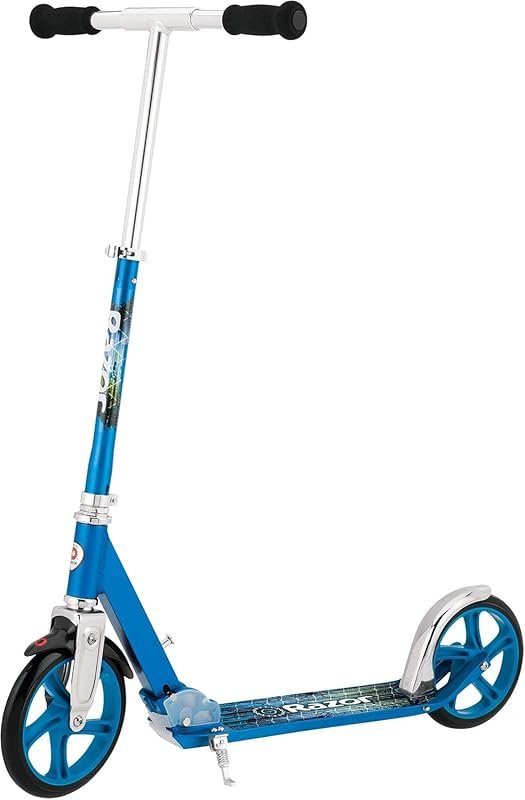 Razor A5 Lux Kick Scooter for Kids 8+ with 8