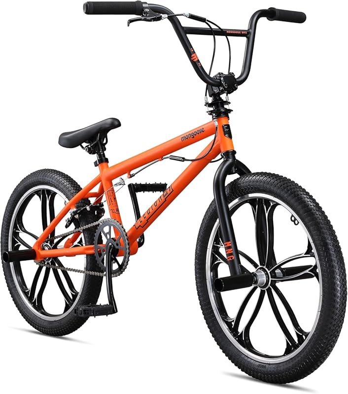 Mongoose Legion Freestyle BMX Bike with Steel Frame, 16-20-Inch Wheels