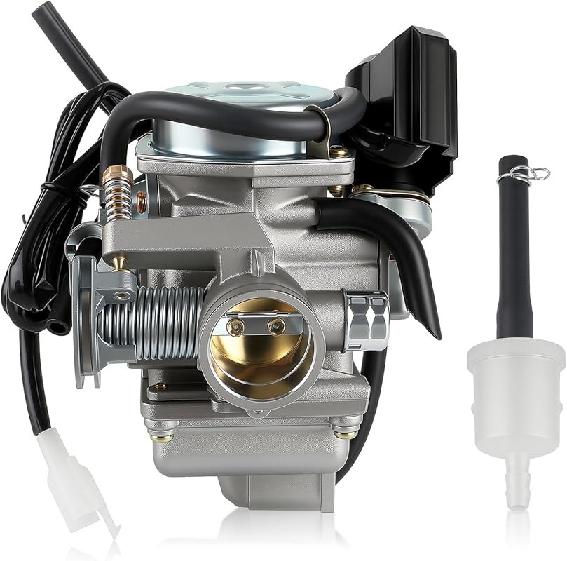 AUTOKAY GY6 150cc 26mm 4-Stroke Carburetor for Scooter, Go-Kart, and H