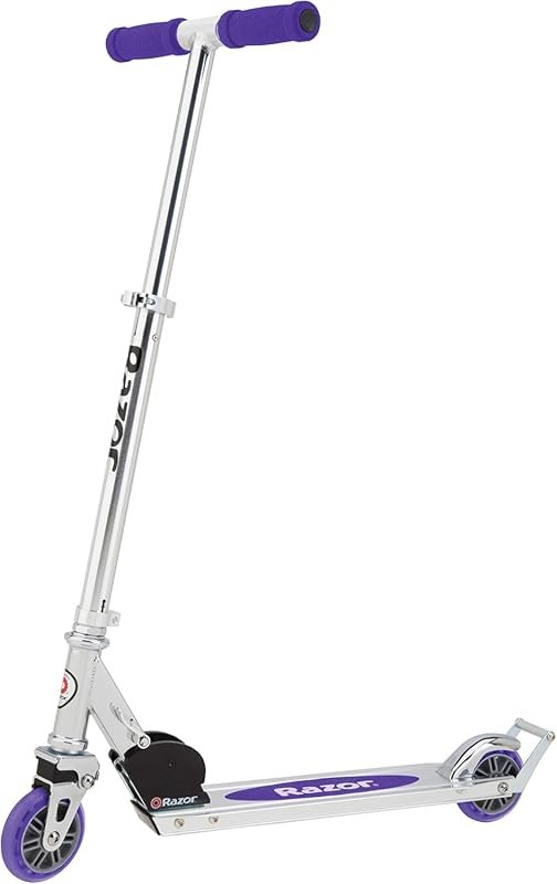 Razor A2 Kids Kick Scooter – Foldable, Adjustable Handlebars & Wheelie