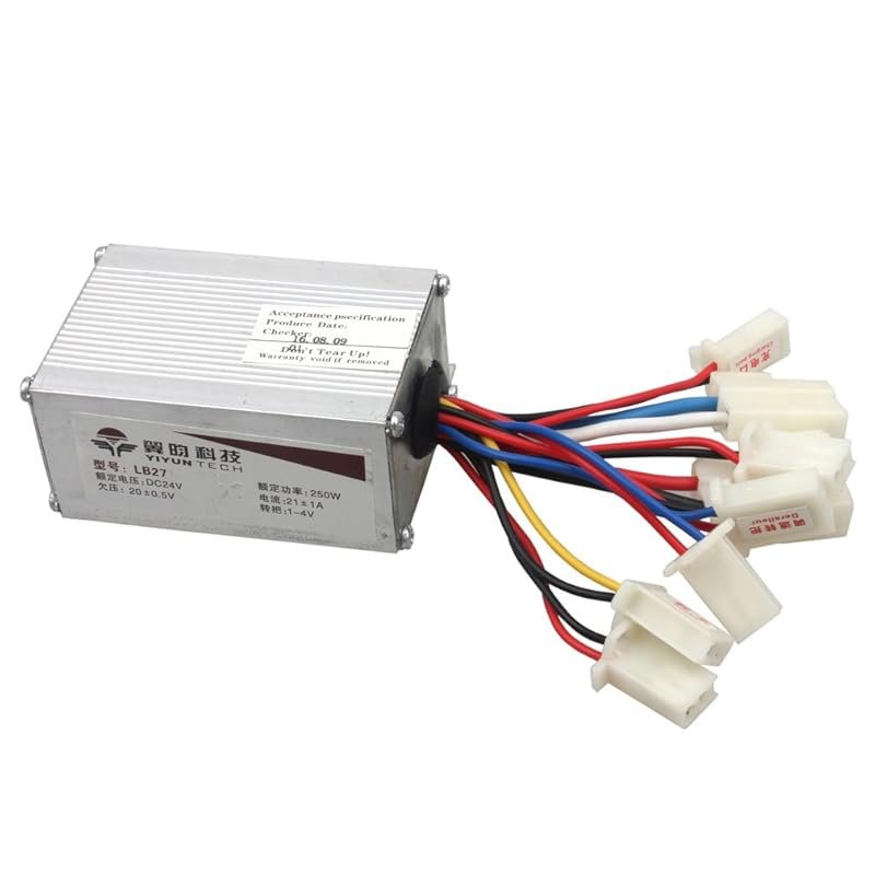 Wingsmoto 24V 250W Brushless Motor Speed Controller for Scooters, E-Bi