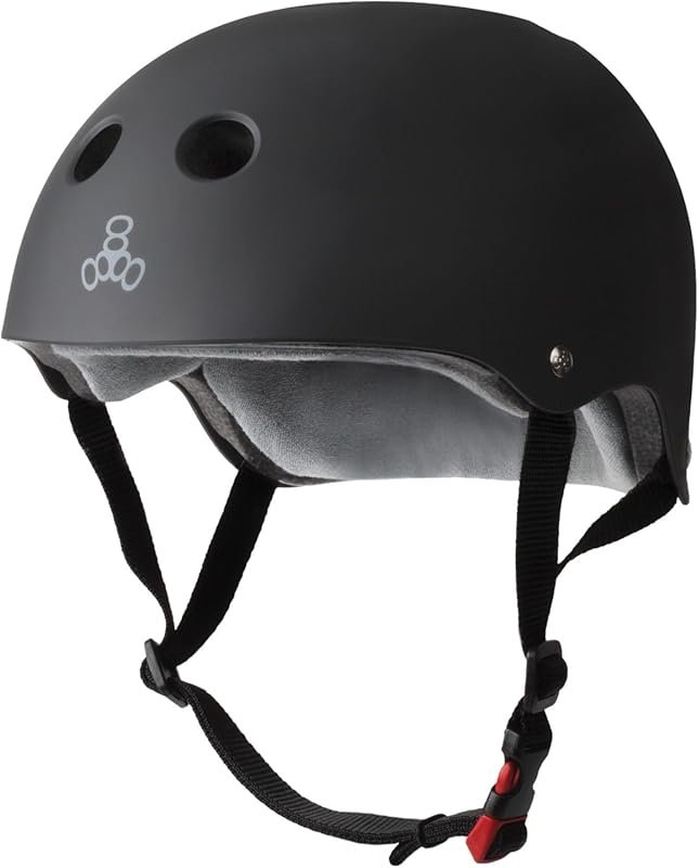 Triple Eight Certified Sweatsaver Helmet: Ideal for Skateboarding, BMX
