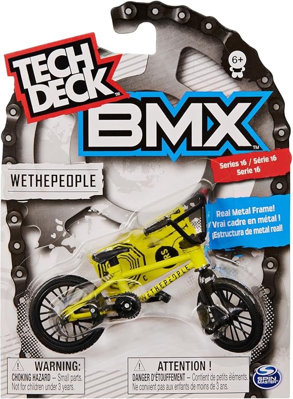 Tech Deck BMX Finger Bike Series 12-Replica with Real Metal Frame for 