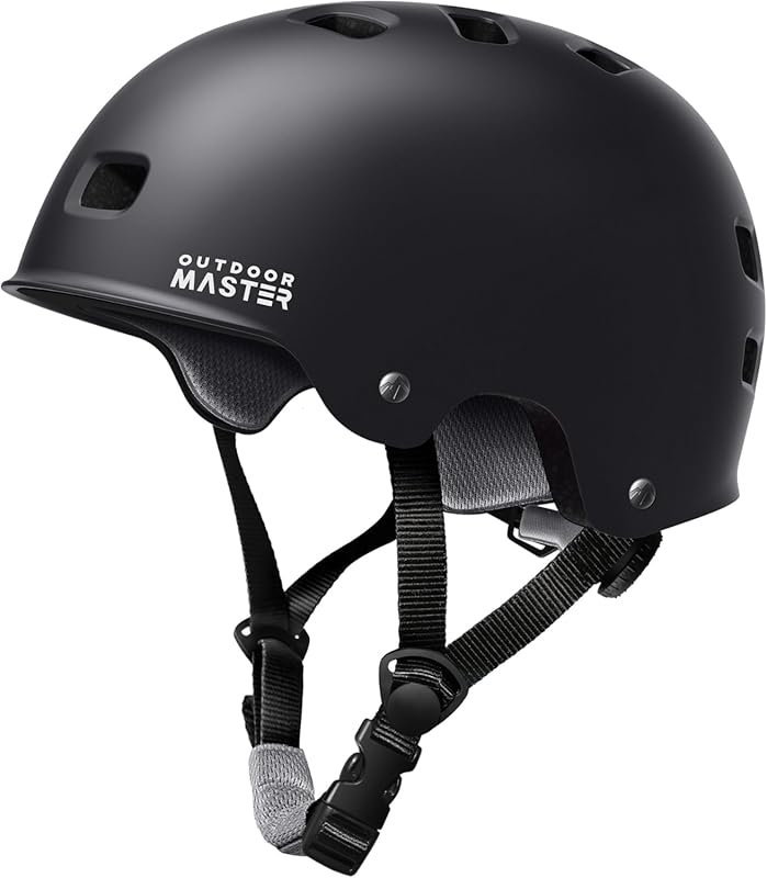 OutdoorMaster Adult & Youth Multi-Sport Helmet: Removable Liners, Vent
