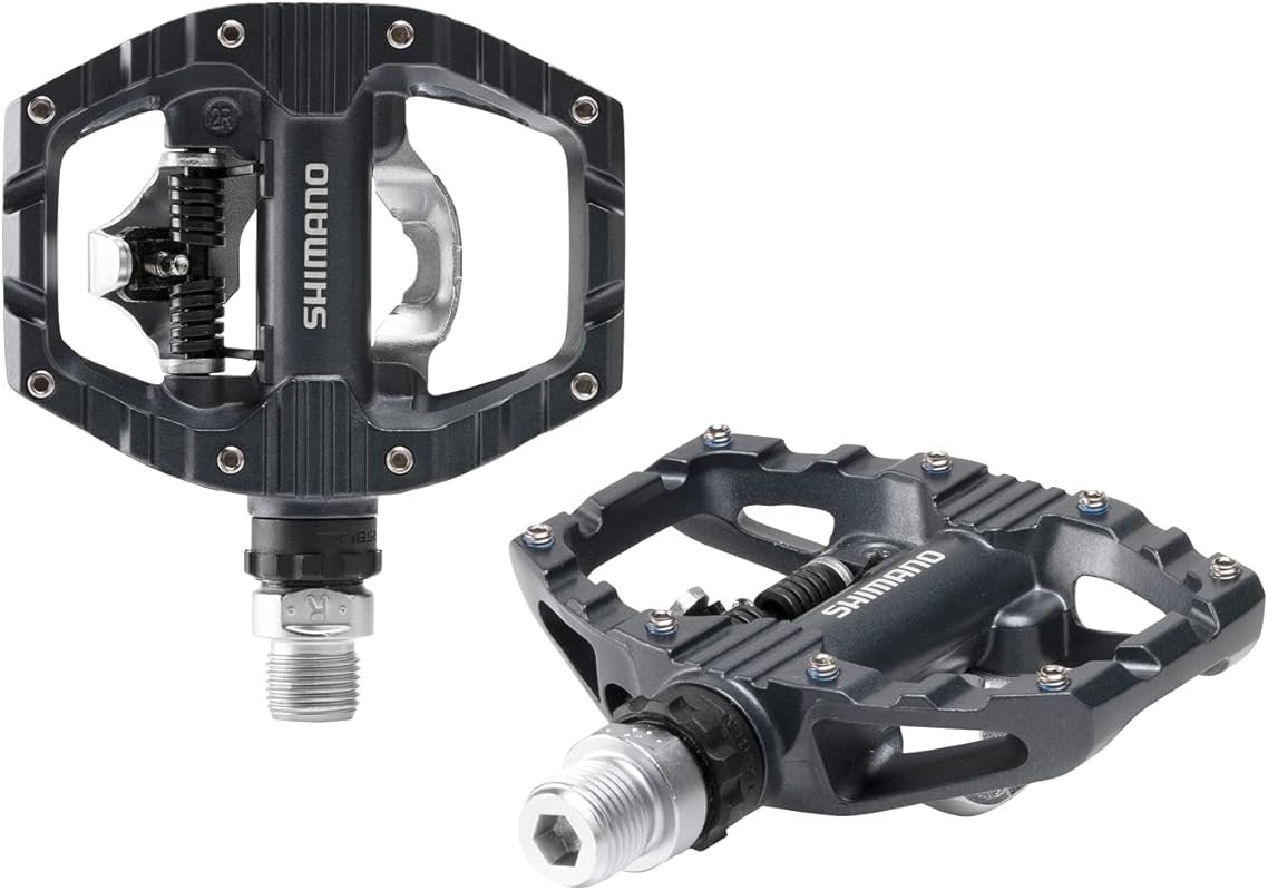 SHIMANO PD-EH500 SPD & Flat Dual Sided Bike Pedal for Indoor & Urban R
