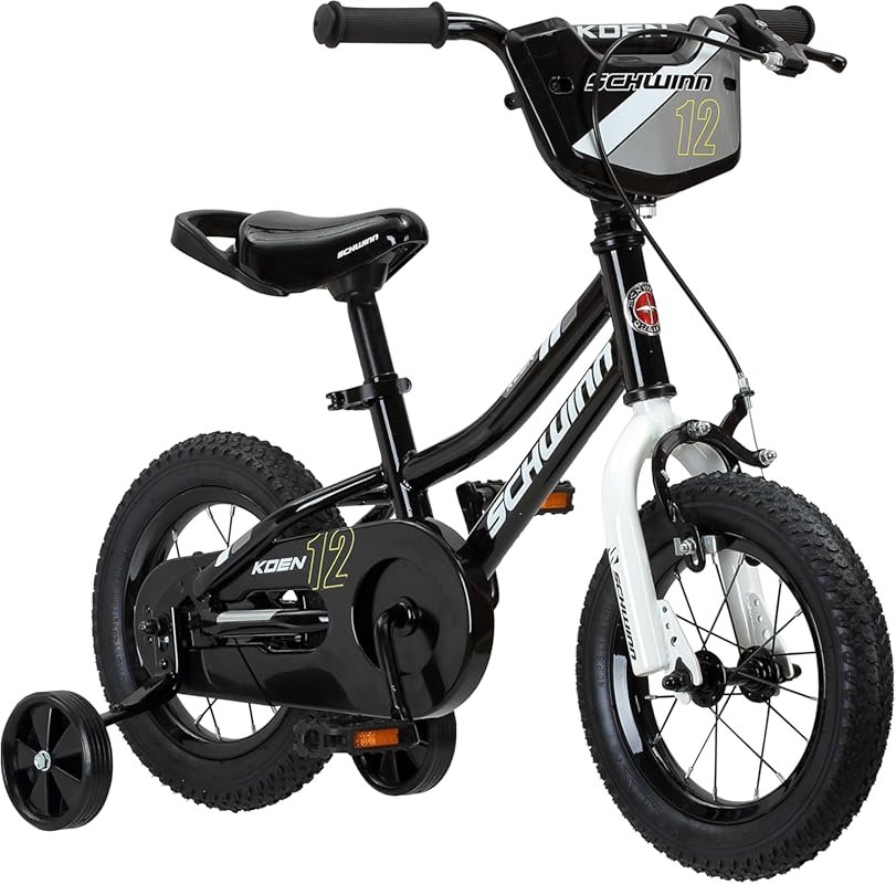 Schwinn Koen 12 Inch SmartStart Bike for Ages 2-4 with Adjustable Seat