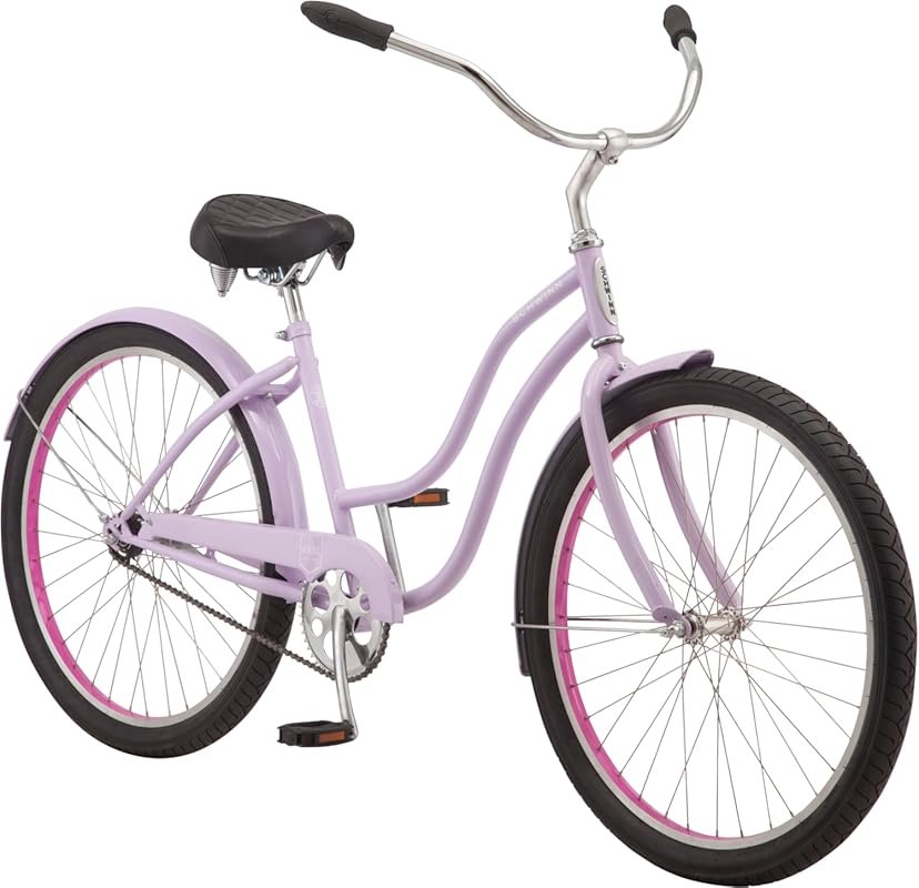 Schwinn Mikko Adult Beach Cruiser Bike – Classic Styling, Smooth Ride,