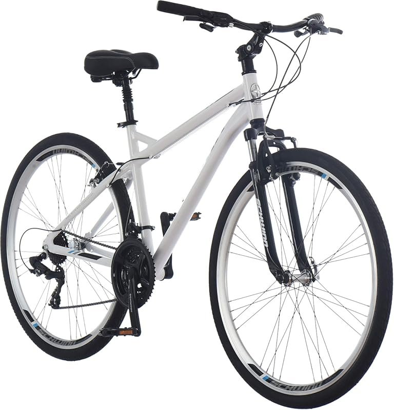 Schwinn Network 3.5 Hybrid Bike: 21-Speed, Aluminum Frame, Perfect for