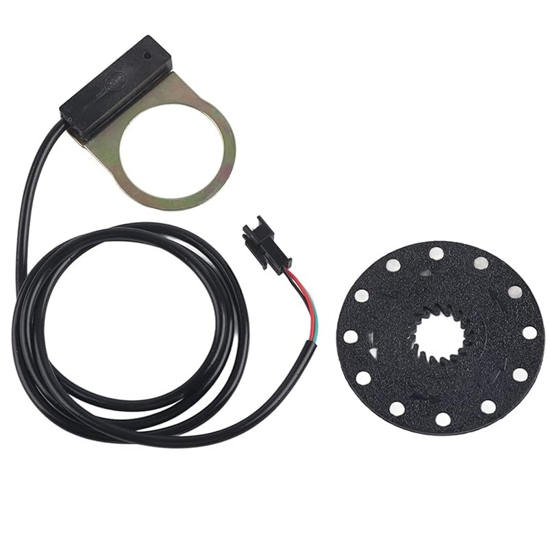 Electric Bicycle Pedal Assist with 12 Magnets & Speed Sensor System