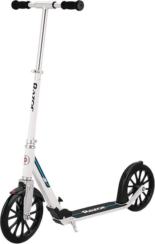 Razor A6 Kick Scooter for Kids 8+: Extra-Tall Handlebars, Longer Deck,