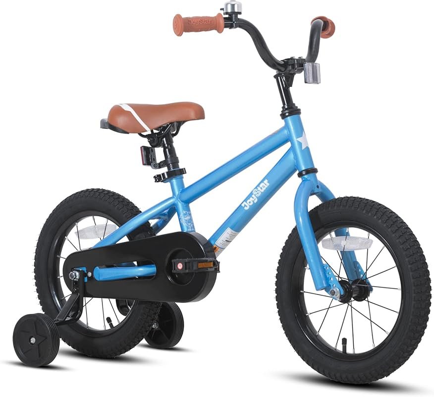 JOYSTAR BMX Kids Bike Ages 2-12, 12-20 Inch with Training Wheels & Mul