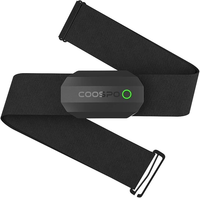 COOSPO H808S Bluetooth ANT+ Heart Rate Monitor Chest Strap, IP67 Water