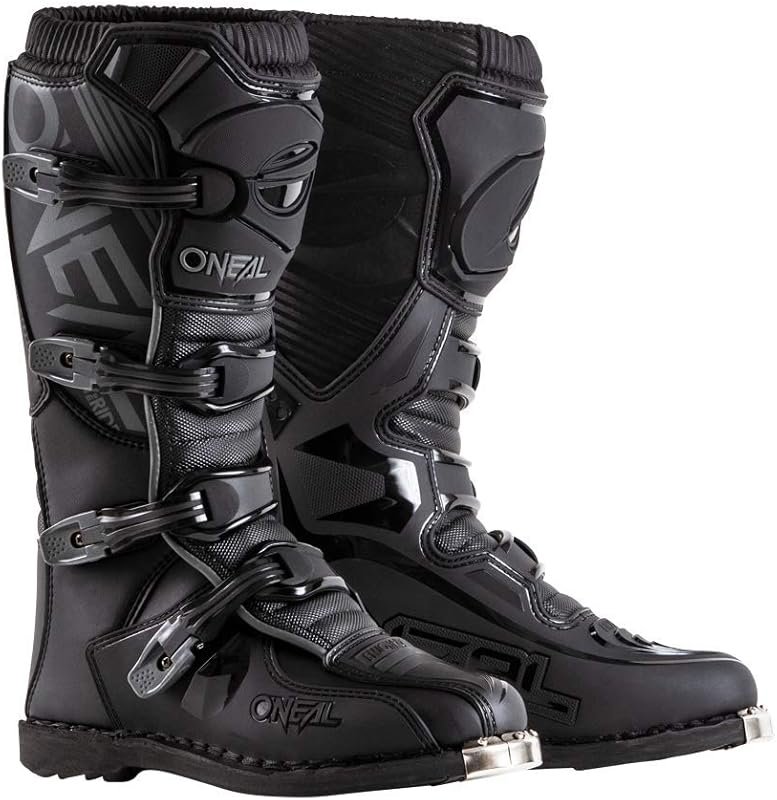 O'Neal Element Dirt Bike Boots – Lightweight Full Leather Off-Road Mot