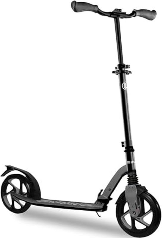 LaScoota Kick Scooter for Kids 6+ with Large 8