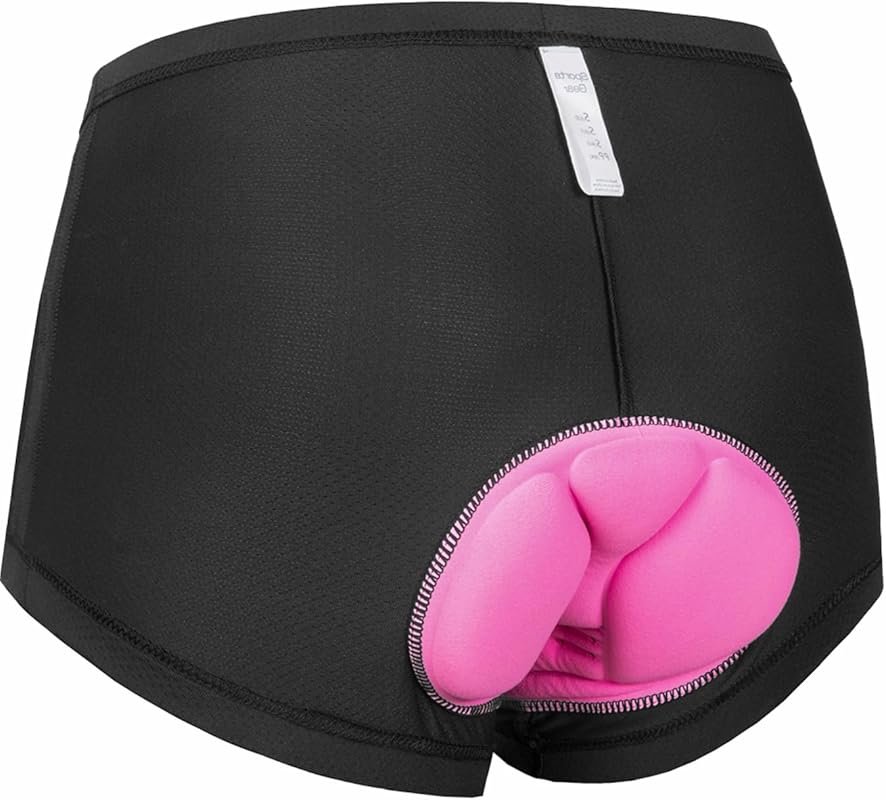 Women's 4D Padded Cycling Underwear Breathable Bike Shorts Ergonomic D