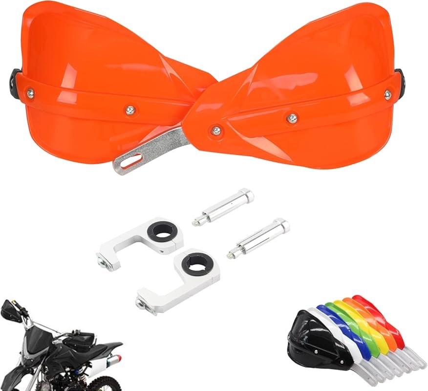 PowerMotor Aluminum Handguards with Brush Bar for 7/8