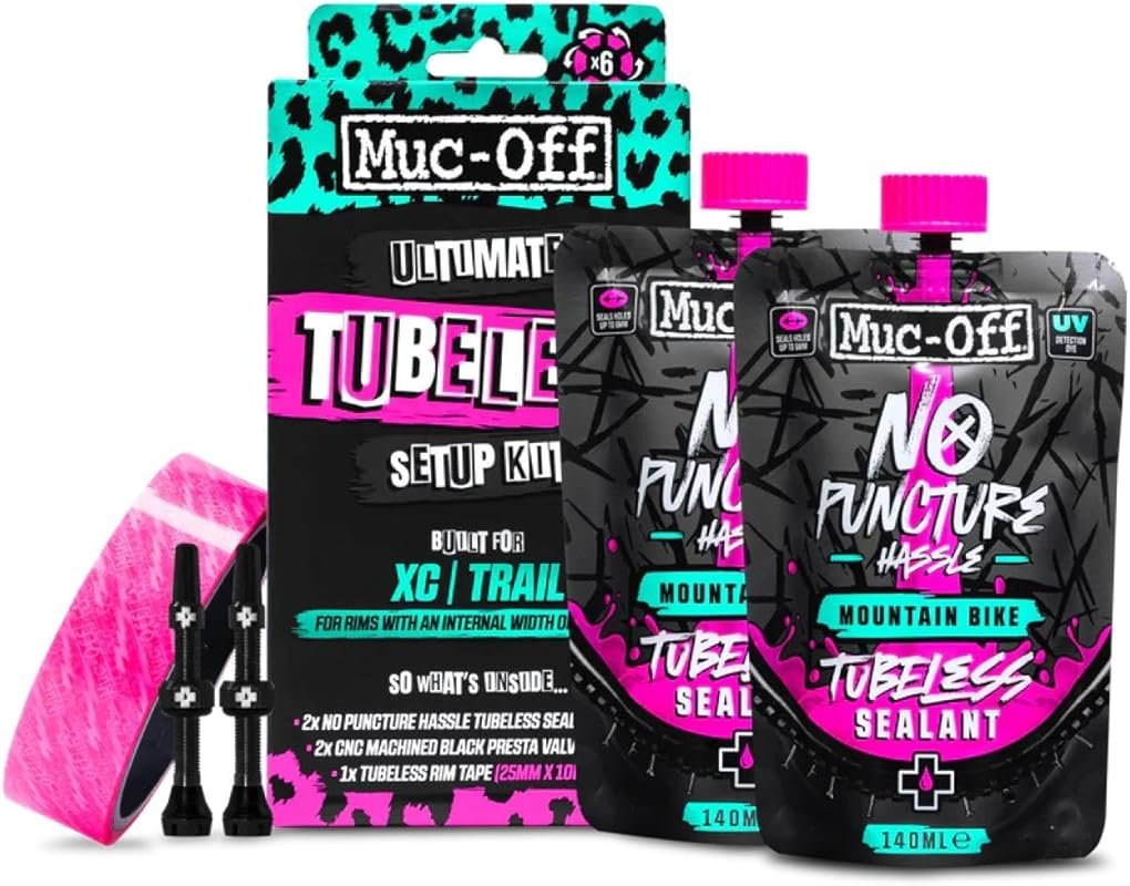 Muc-Off Ultimate Tubeless Conversion Kit for XC/Gravel Bike Tires