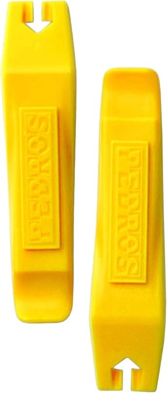 Pedro's Tire Levers 2 Pack: Yellow, One Size, Essential Bicycle Tire R