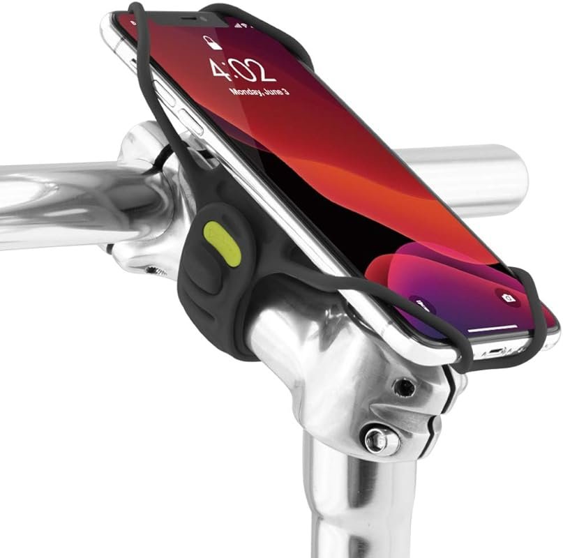 Bone Bike Phone Mount Stem Holder - Ultra Light Universal Fit for 5.8