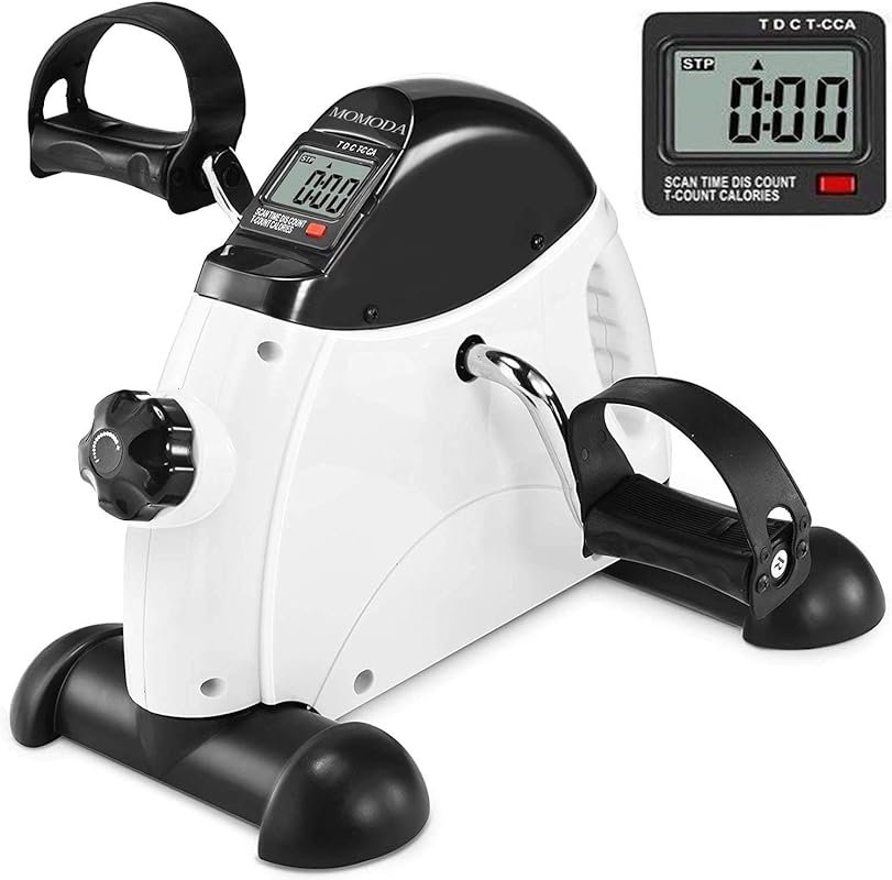 Compact Pedal Exerciser for Leg & Arm Recovery Under Desk Use