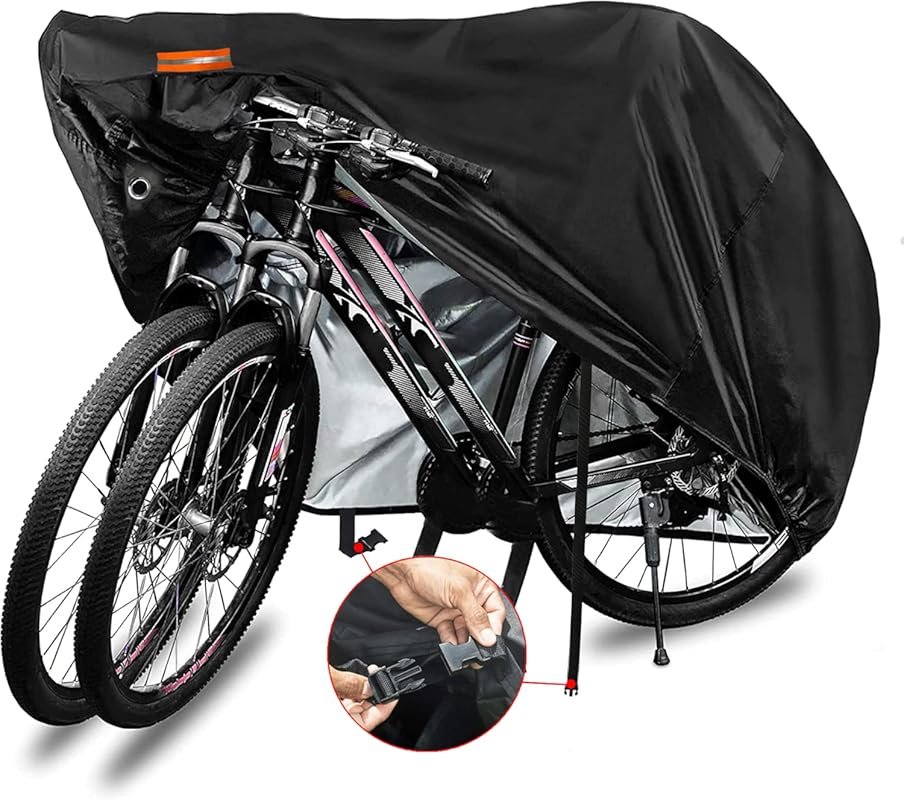 Heavy-Duty Waterproof Bicycle Cover for 1-3 Bikes – XL/XXL UV & Rain P