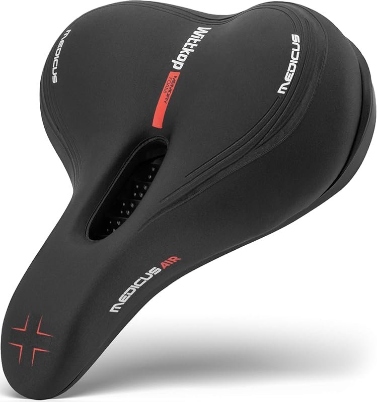 Wittkop Waterproof Bike Seat: Men & Women's Saddle with Innovative 5-Z