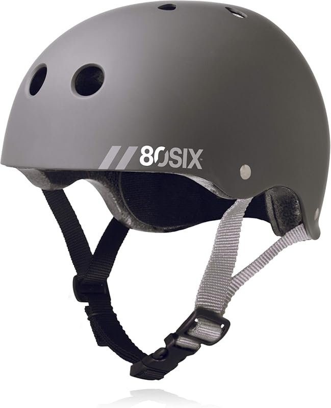 80SIX Triple Certified Multisport Helmet: Ideal for Bike, Scooter, Ska