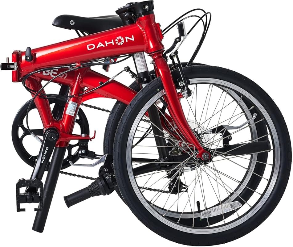 Dahon VYBE D7 Folding Bike – Lightweight Aluminum Frame, 7-Speed Shima