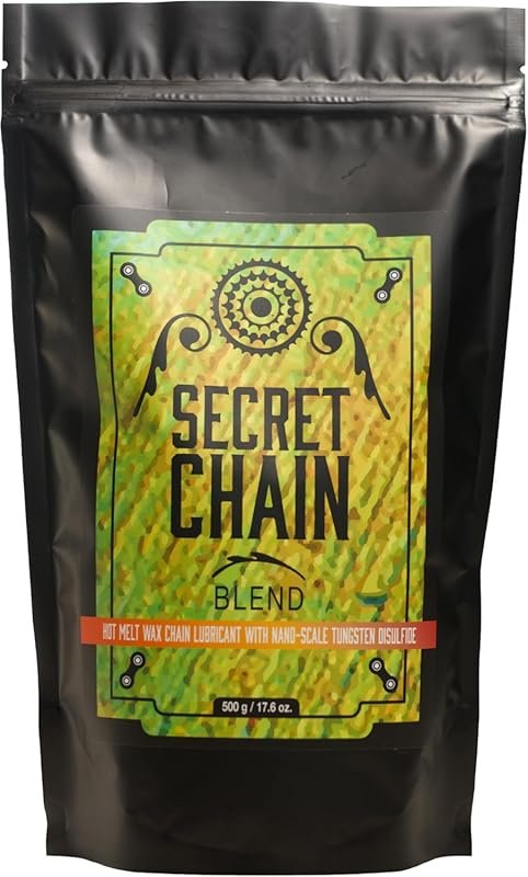 SILCA Secret Hot Melt Bike Chain Wax Lube in Stovetop Boiler Bag for C