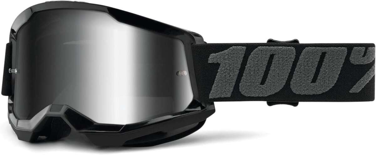 100% Strata 2 Motocross & Mountain Biking Goggles with UV400 Protectio