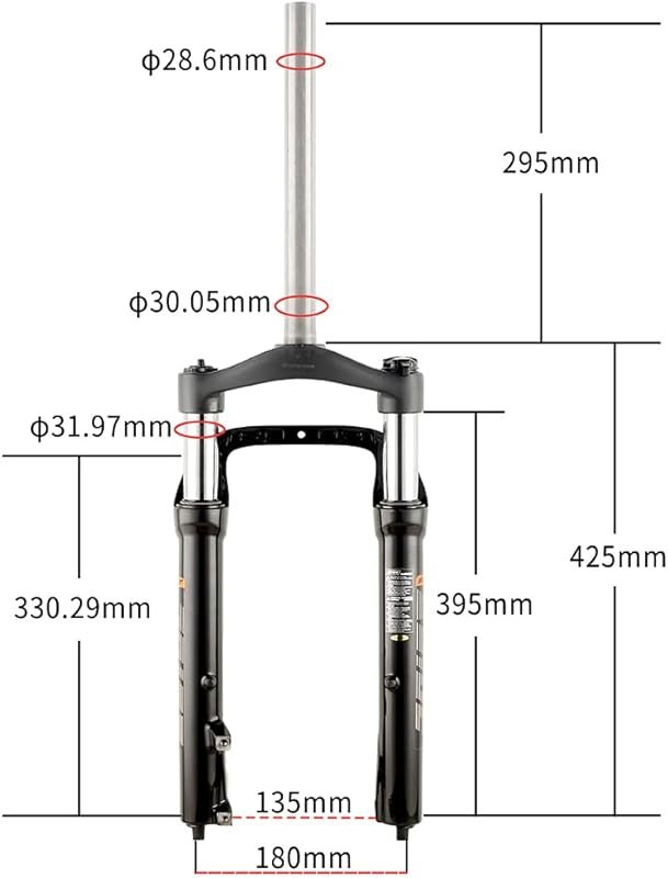 RST Electric Bike Snow Fork – 20