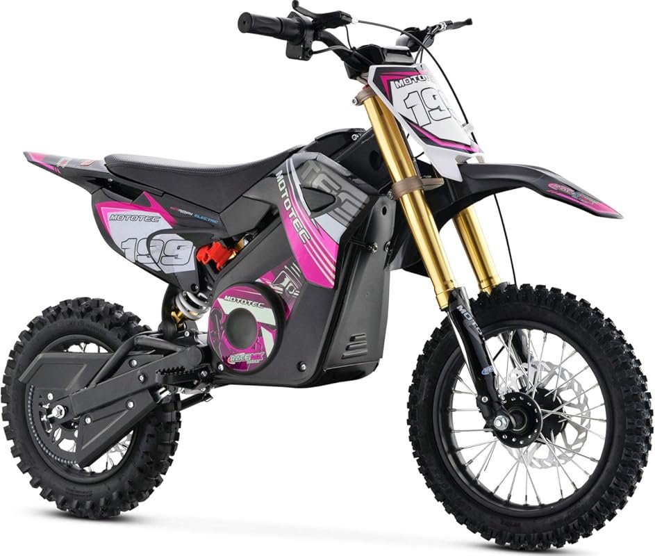 MotoTec 36V Pro Electric Dirt Bike with 1000W Motor and Lithium Batter