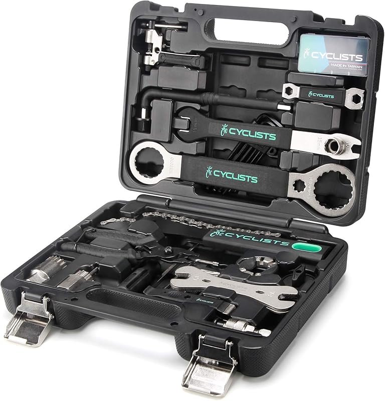 23 Piece Bicycle Tool Kit: Mountain/Road Bike Maintenance Tool Set wit