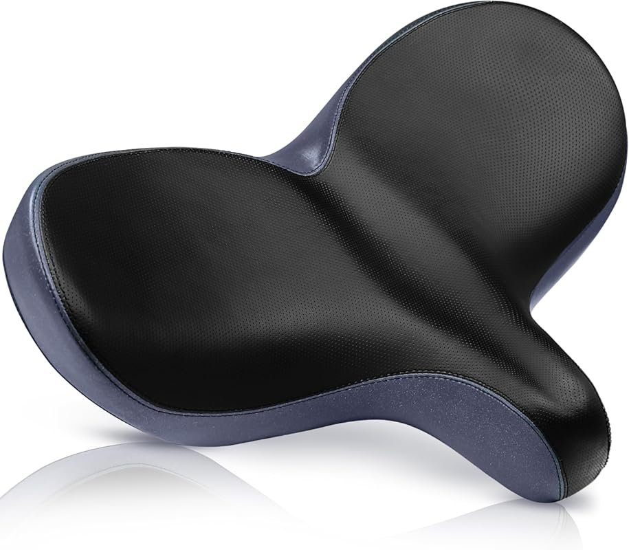 X WING New-Age Noseless Bike Seat with Extra Padding – Wide Winged Cus