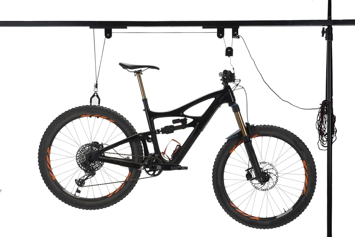 Bell Wheelhouse 800 Bike Hoist for Garage Ceiling Storage