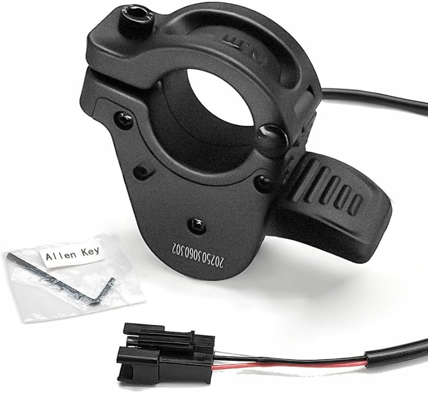 WUXING 300X Thumb Throttle for 24V-72V Electric Bicycles with Quick Di