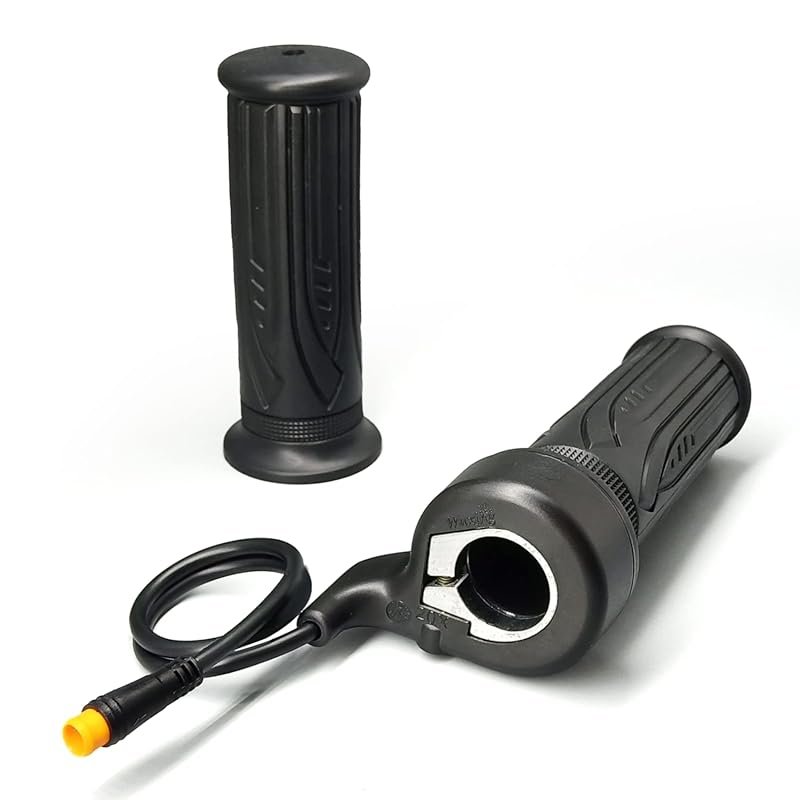 Full Twist Throttle Accelerator for 12V-72V Ebike Motors up to 1500W, 
