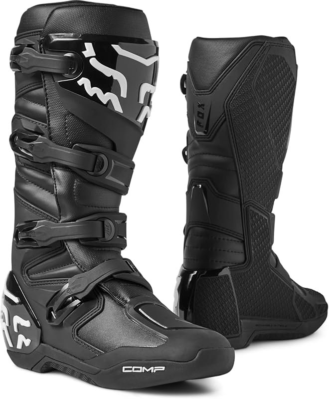 Fox Racing Comp Motocross Dirt Bike Boots with Ankle Support & Reinfor