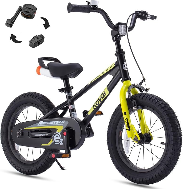RoyalBaby 2-in-1 Balance & Training Bike for Kids Ages 3–12 in Sizes 1