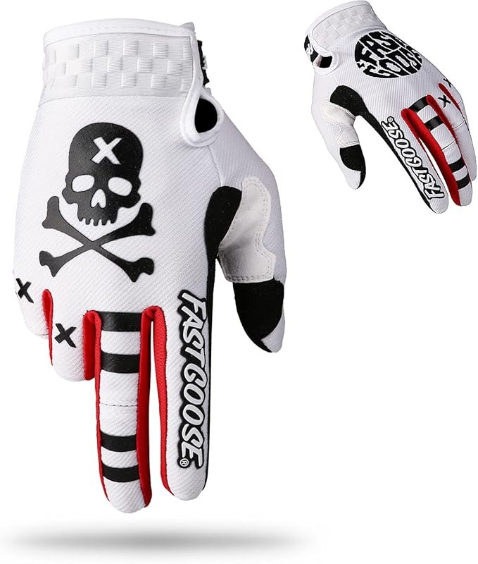 Dirt Bike & Motocross Full Finger Gloves for ATV, MTB & Off-Road Ridin