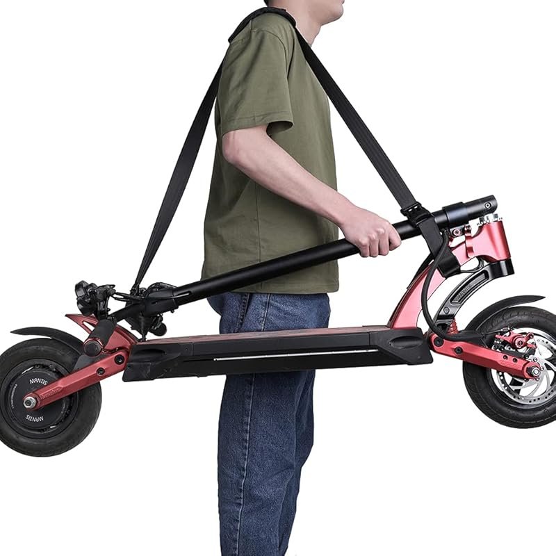 Rhinowalk Adjustable Shoulder Strap for Scooters & Kids Bikes with Com