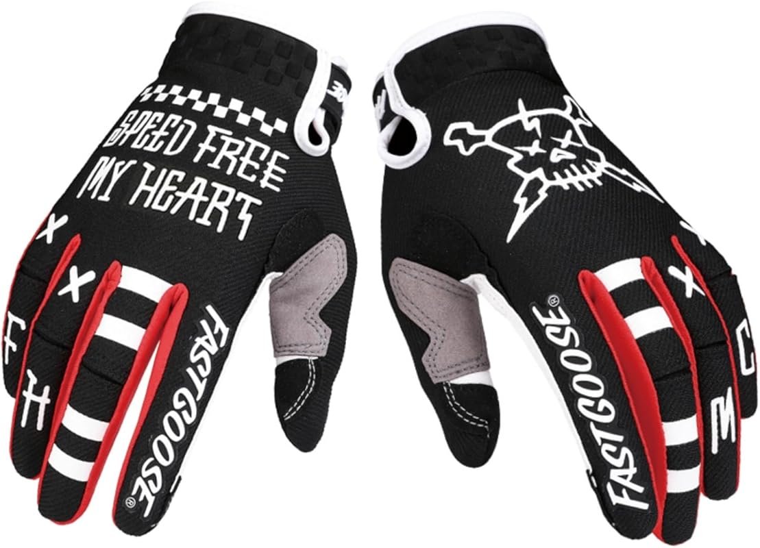 Touchscreen Gel Padded Cycling Gloves for Men/Women, Breathable All-Se