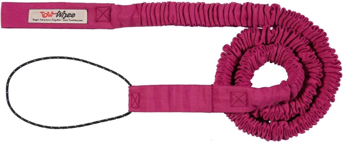 E-Bike Stretch Pull Strap - Burgundy Adult Connect Strap, Compatible w