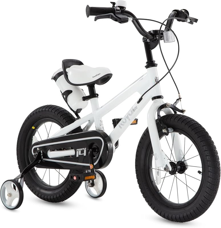 RoyalBaby Kids Bicycle with Dual Handbrake for Ages 3-10, 12-20 Inch S