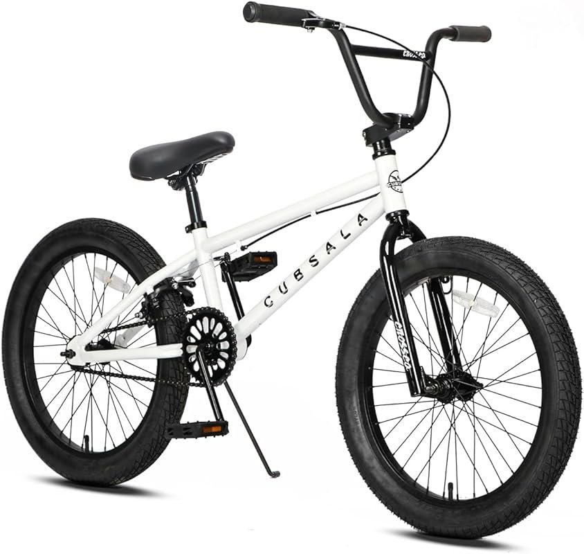 cubsala Freestyle BMX Bike for Kids: Ideal for Ages 5-13, Beginner Rid