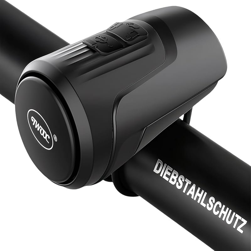 125dB Anti-Theft Alarm Electric Bike Horn with Waterproof Design