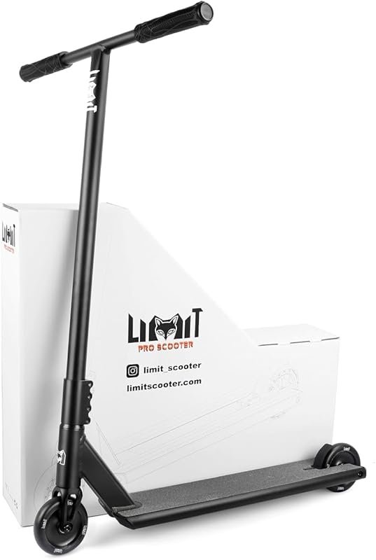 Limit LMT71AZ Pro Street Scooter: Boxed Ends BMX Freestyle for Tall Ad