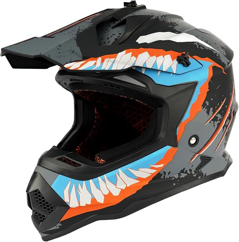 Orthrus Greyhound Off-Road Motorcycle Helmet